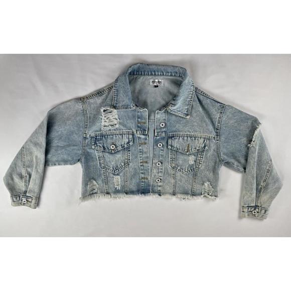Rivalry Runway Yee Haw Denim Jacket Size Small - Picture 3 of 3